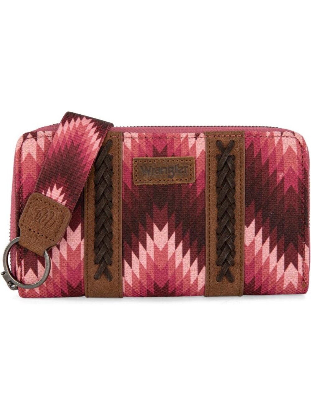Boho Aztec Clutch Wallet Wristlet - Stylish Long Purse & Credit Card Holder